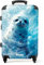 NoBoringSuitcases.com Kinderkoffer, Kinder Koffer, Koffer Groß, Koffer Kinder, TSA Schloss, Kinder Koffer mit Rollen, Rollkoffer Mittelgroß, Koffer Mittelgroß (Babyrobbe - Blau, 67 cm - 72 L)