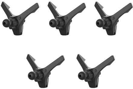 Psdndeww Support à air de voiture avec crochet à tête sphérique pour téléphone portable pour femme