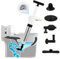 YedZen Toiletten Pömpel, Rohrreiniger Druckluft 4 in1 Toilet Plunger Hochdruck Entfernen mit Luftdruckanzeige, Toilettenkolben Verstopfung Abflussreiniger WC Pumpe für Toilette/Waschbecken/Bodenablauf
