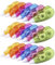 Veemoon 18 pcs Ruban Correcteur Étudiant Lot de Correction Pratique et Portable Couleurs Aléatoires Fournitures Scolaires pour Corriger Erreurs de Rédaction Couleur Couleur Aléatoire