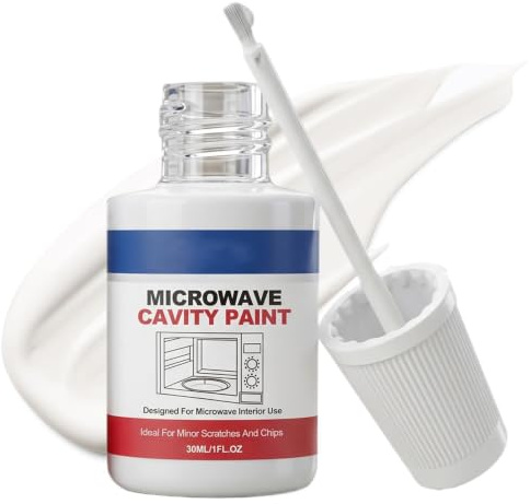 Pintura Para Interior De Microondas | 30ml Pintura Para Cavidad De Microondas - Recubrimiento De Precisión Para La Reparación De Las Paredes Interiores De Los Microonda Recubrimiento, Uso En Cocina