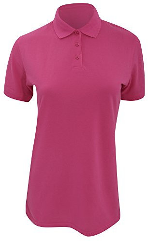 Kustom Kit Ladies Klassic Superwash Short Sleeve Polo Shirt (14) (Magenta)