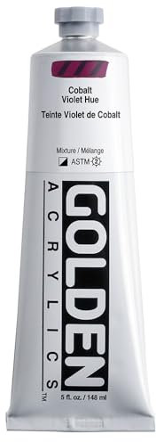 GOLDEN Heavy Body Acrylics, Cobalt Violet Hue, 5 fl. oz. Tube