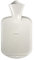 Sänger Wärmflasche 0,8 Liter Gummi Weiss, Naturgummi, Premium Gummiwärmflasche, Wärmeflasche Kinder geeignet