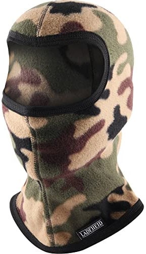 Ladeheid Kinder Jugend Mädchen Microfleece Sturmhaube Skimaske LA-203(Moro,One Size)