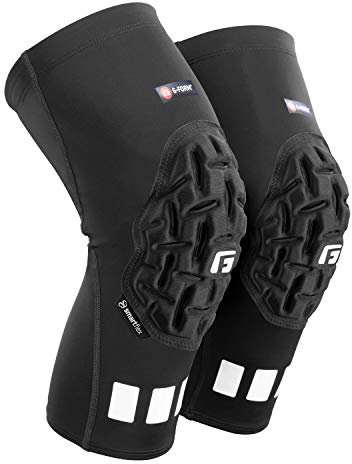 G-Form Pro Padded Compression Knee Sleeve - Kniestütze für Männer und Frauen - Schwarz, Erwachsene Large