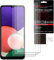 TECHGEAR [Pack de 3] Protections d'écran compatibles avec Samsung Galaxy A22 5G, Protections d'écran LCD CLAIR
