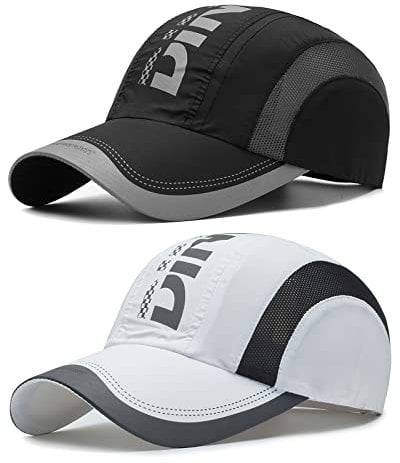 TAGVO Gorra de Béisbol para Hombre Mujeres, Casual Liso Sombrero de Sol Estilo Polo clásico Deportivo, Sombrero de Malla de Verano para el Sol Gorra de Beisbol Respirable