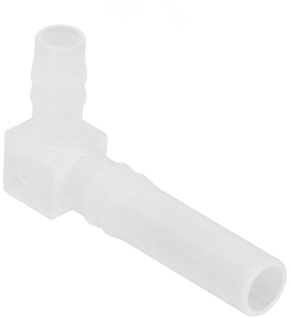 10 Stück Schlauchverbinder Winkel 90 ° 8 X 10 mm Winkelstück mit Widerhaken 90 Grad PP Rechtwinkliger Reduzierschlauchverbinder-Satz Schlauch Fitting Zubehör