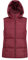 Mountain Warehouse Astral Womens Padded Gilet - Water Resistant Ladies Bodywarmer, Detachable Hood Vest, Microfibre Insulation - Best for Outdoors, Sports, Gym, Spring Summer Dark Red Women's Size 8