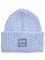 Zwillingsherz Slouch-Beanie-Mütze mit Wolle - Hochwertige Strickmütze mit Herz Smileys Patch für Damen Mädchen– Hat - Grobstrick - One Size - warm und weich für Frühling Herbst und Winter