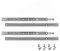 HELPMATE Nut Schubladenschiene 17 mm Länge 310 mm 2 Paar 4er Set Kugelauszug Schubladenauszug Schienensystem Schubladenführung Teilauszug Stahl verzinkt silber inkl. Befestigungsmaterial