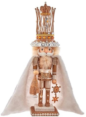 Kurt Adler Hollywood Gold Gem King Nussknacker 47 cm