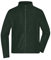 James & Nicholson Herren Microfleece Jacke - Klassisch geschnittene Jacke aus pillingfreiem Microfleece | Farbe: dark-green | Grösse: L