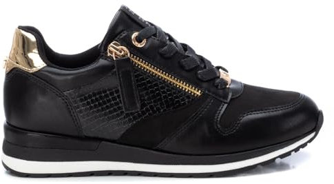 XTI 141868, Zapatillas Mujer, Negro, 37 EU
