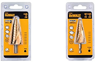 DeWalt DEWALT DEWALT STEP DRILL 20-34MM DT5031-QZ & DT5030-QZ - Broca cónica para metal Extreme Impact Ø 14-25mm