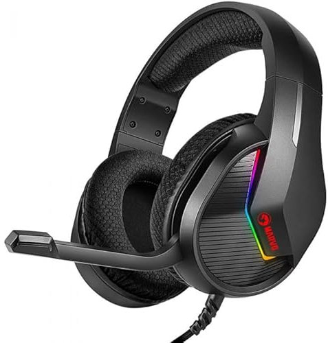 MARVO Gaming Headset with Microphone H8618, RGB, Black