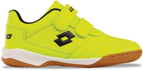 Lotto Unisex Kinder Pacer Sneaker, Fr Yellow Black, 35 EU