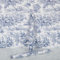 Hode Self Adhesive Wallpaper Blue and White 44x300cm, Vinyl Wrap Furniture Sticker, Sticky Back Plastic Patterned Waterproof for Cupboards Shelves,Tree Animal Peel and Stick Wallpaper