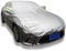 Autoabdeckung Für Audi A5 Cabrio, wasserdichte Autoverdeckabdeckung Outdoor-Autoplane Atmungsaktiv Staubdicht Wärmeisolierung Schneefest for Alle Jahreszeiten Halbgarage(Silver)