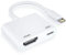 BLUESEABUY Adaptateur HDMI Lightning pour iPhone et iPad - Adaptateur AV Numérique Compatible avec Tous Les iPhones et iPads - Pour Téléviseur, Moniteur, Projecteur