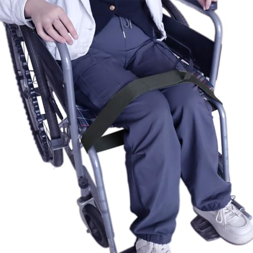 Lot de 2 sangles de jambe pour fauteuil roulant pour garder les jambes ensemble pour les utilisateurs de fauteuil roulant - Sangle de maintien des jambes en fauteuil roulant