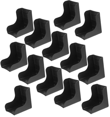 KONTONTY 100stücke Holz Tür Ecke Schutzkappen Schrank Tisch Ecke Abdeckplatten Möbel Schutzkappen