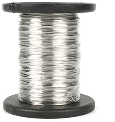 VBPCEFZTLK 100m 304 Stainless Steel Wire Single Strand Fishing Hoisting Cable 0.1mm 0.2mm 0.3mm 0.4mm 0.5mm 0.6mm 0.8mm Hard Steel Wire Wire and cable(0.8mm)