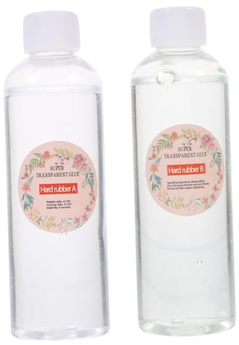 Gatuida Komponenten Epoxidharz-kit Ab-kleber Klar Transparent Hochhärtend Für Diy Schmuck Tischplatten Fahrzeugversiegelung