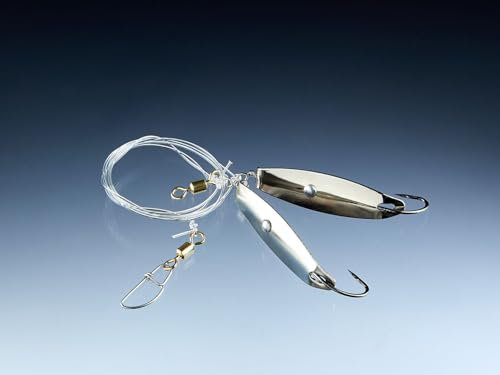 Balzer 71° North Dorsch Blinker System mit 2 XL Dorschblinkern, 0,90mm