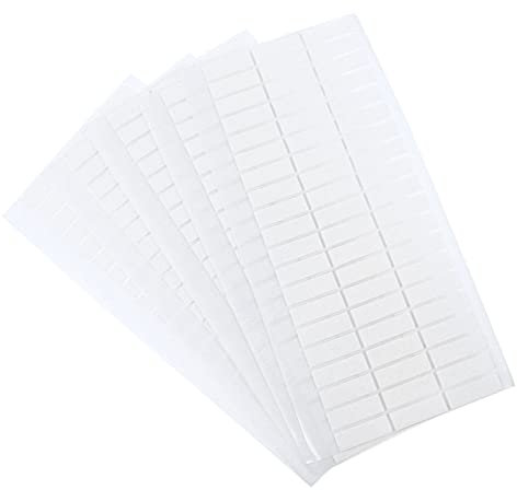 DIYEAH 3 Set Nastro Biadesivo in Schiuma Millechiodi Biadesivo Double Sided Tape Cuscinetti in Schiuma A Doppia Faccia Nastro Adesivo in Forniture Fai Da Te Eva Bianca 5 Fogli*3