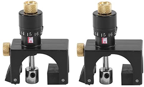 Fozriybefy 2X verstellbares Hobelmesser Cutter Kalibrator Einstelllehre Messgerät Holzbearbeitung Werkzeug