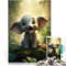 1000-teilige Puzzles für Teenager Handgeschwindigkeitswettbewerb Niedliche Pixel-Viecher Geschenke für Freunde und Familie38x26cm