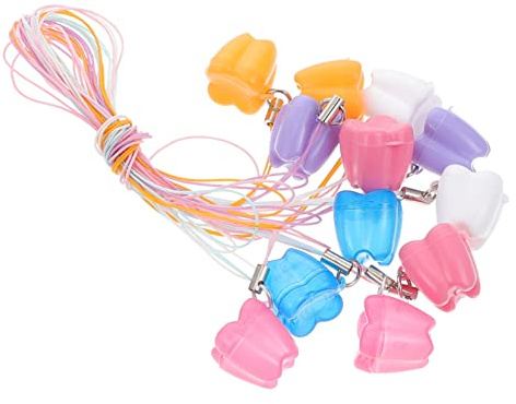 BESPORTBLE 12stücke Zahnrettungsbox Andenken Box Für Milchzähne Und Babyhaare Aufbewahrungsbox Zahn-box Souvenirbox Für Neugeborene Jungen Mädchen