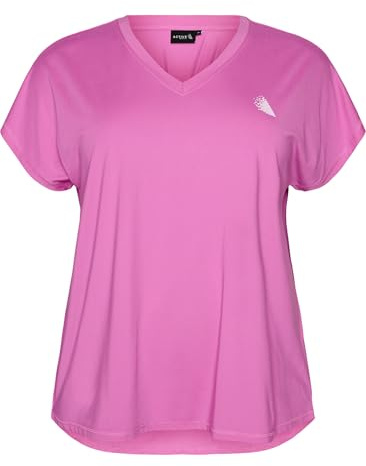 Zizzi Active by Damen Große Größen T-Shirt Kurzarm Gr 42-60