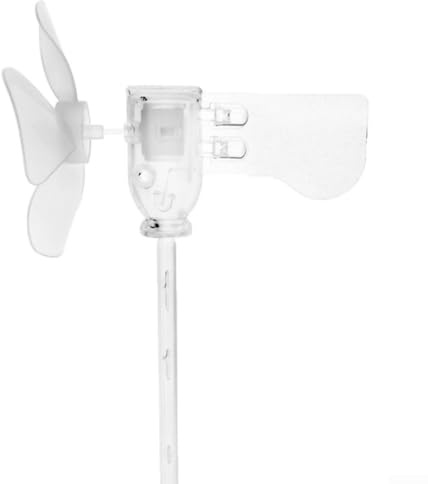 Upluxmira Modelo giratorio del generador de la turbina de viento pequeña de 360 grados, herramienta educativa de la generación de energía eólica baja para los experimentos de la ciencia de la escuela