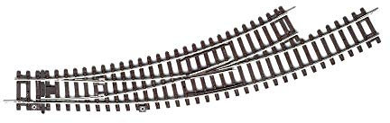 Piko H0 55222 H0 A-Gleis Bogenweiche, Links 30°, 470 mm, Mehrfach