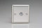 Varilight V-Pro IR, 1 Gang, 100 Watt IJ Remote Control/Touch Master LED Dimmer, Classic Polished Chrome