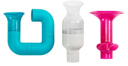 Boon - Badewannen Spielzeug | Bunter Bade- und Lernspaß für Badewanne |BPA-, Phtalat- und PVC-frei | Ab 12 Monate | ideal als Geschenk, mehrfarbig
