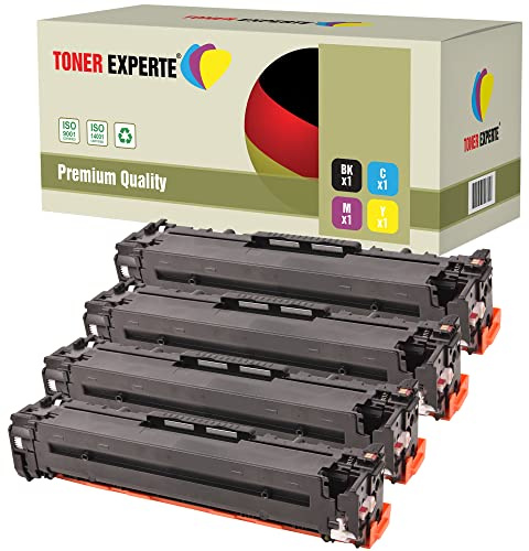 TONER EXPERTE® 4 Toner kompatibel zu CE410X 305X CE411A CE412A CE413A 305A für LaserJet Pro 400 Color MFP M475dn M475dw M451nw M451dn M451dw Pro 300 M351a M375nw (BK: 4400 & C/M/Y: 2600 Seiten)