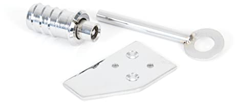 From The Anvil Polished Chrome Key-Flush Sash Stop 90272