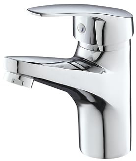 Eridanus, Mitigeur Robinet de Lavabo Cuisine pour Vasque Évier Salle de Bain en Métal Chromé