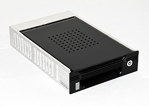 SSI, SI-126LVD-2 SATA, Vollmetallbox, Wechselrahmen für 1 x 3,5 Zoll (3,5) HDD, schwarz