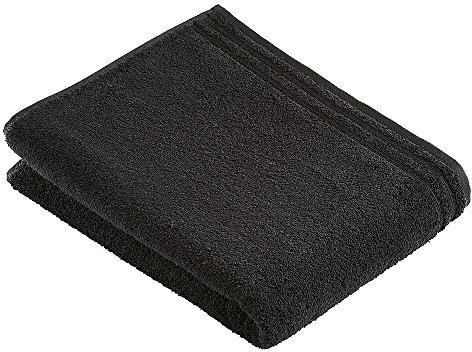 Vossen Handtücher Calypso Feeling schwarz, Duschtuch 67x140 cm