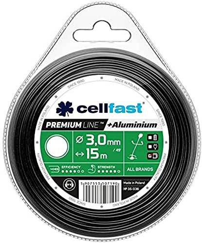Cellfast Hilo Para Desbrozadoras Hilo Desbrozadora Premium Círculo 3,0 mm 15 m