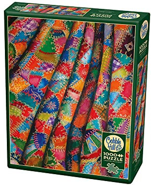 Cobble Hill Puzzle 1000 pièces : Edredon Patchwork