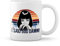 I Said God Damn Mia Walace Inspired Pulp Fiction Weiße Tasse Mug