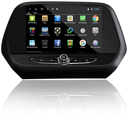 MOOKAKA Android Auto Radio 2 DIN Navigation GPS Hauptgerät für Chevrolet Camaro 2015-2021 Multimedia-Player Stereo Automatik 12,3 Zoll HD IPS Display mit Carplay DSP RDS (4+64GB)