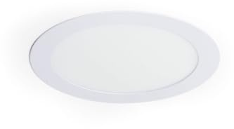 LEDKIA LED Einbaustrahler flach 15W Rund SuperSlim Schnitt Ø 170 mm 5000K