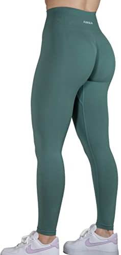 AUROLA Damen Dream Collection Workout Leggings, Sagebrush Green, M